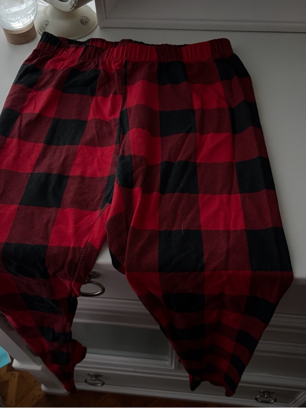 Red and Black Buffalo Plaid Lounge Pants
